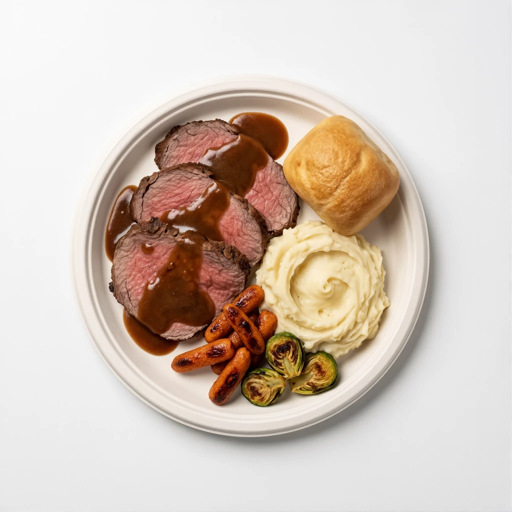 12" Round Plate (Plain) - product photo 3